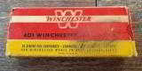 VINTAGE
FULL BOX WINCHESTER 401 SELF-LOADING AMMO
200 GR. SOFT POINT - 3 of 10