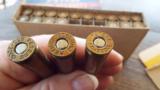VINTAGE * FULL BOX*PETERS HIGH VELOCITY 250 SAVAGE100 GR. INNER BELTED SOFT POINT CENTER FIRE SMOKELESS CARTRIDGES - 8 of 10