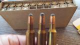 VINTAGE * FULL BOX*PETERS HIGH VELOCITY 250 SAVAGE100 GR. INNER BELTED SOFT POINT CENTER FIRE SMOKELESS CARTRIDGES - 7 of 10