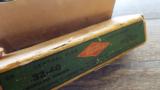 VINTAGE FULL 2-PIECE BOX WESTERN .32-40 CENTRAL FIRE CARTRIDGES ~ SMOKELESS * FULL PATCH ~ 115 GR. BULLET - 8 of 14