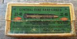 VINTAGE FULL 2-PIECE BOX WESTERN .32-40 CENTRAL FIRE CARTRIDGES ~ SMOKELESS * FULL PATCH ~ 115 GR. BULLET - 1 of 14