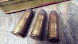 *RARE* BOX UMC CENTRAL - FIRE CARTRIDGES .44 CALIBRE for WINCHESTER RIFLE (44-40)
BLACK POWDER (37 CARTRIDGES) - 10 of 11