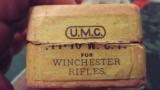 *RARE* BOX UMC CENTRAL - FIRE CARTRIDGES .44 CALIBRE for WINCHESTER RIFLE (44-40)
BLACK POWDER (37 CARTRIDGES) - 4 of 11