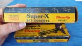 2 VINTAGE BOXES of WESTERN SUPER-X 257 ROBERTS SILVERTIP AMMO "GRIZZLY BEAR BOX" 100 GR.EXPANDING BULLET
SMOKELESS POWDER - 11 of 11