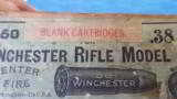 *RARE* EARLY FULL BOX OF WINCHESTER .38cal
CENTER FIRE ~ BLANK CARTRIDGES ~ (38-40 or 38WCF) - 7 of 9