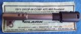 1911 DROP-IN COMP. KIT / .460 ROWLAND by CLARKS CUSTOM GUNS ~ 460 BARREL, BUSHING, LINK, PIN, 1" CLARK COMPENSATOR- 1 of 10