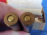 VINTAGE KYNOCH 9mm MAUSERCARTRIDGES. TWO (2) FULL EXCELLENT BOXES !! 245 GRAIN SOFT NOSE BULLETS - 6 of 9