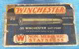 VINTAGE 1932
WINCHESTER BOX OF .35 WINCHESTER SOFT POINT(.35WCF) NON-MERCURIC STAYNLESS PRIMERS
- 9 of 12