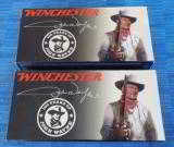 WINCHESTER (2) BOXES JOHN WAYNE COMMEMORATIVE 30-30 WIN. AMMO**LIMITED EDITION~2007 ONLY** PRISTINE!!! COLLECTORS EDITION - 1 of 9
