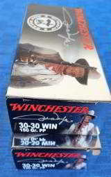 WINCHESTER (2) BOXES JOHN WAYNE COMMEMORATIVE 30-30 WIN. AMMO**LIMITED EDITION~2007 ONLY** PRISTINE!!! COLLECTORS EDITION - 7 of 9