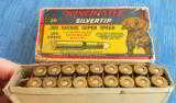 VINTAGE WINCHESTER .303 SAVAGE SUPER SPEED SILVERTIP AMMO ~ GRIZZLY BEAR BOX 190 GRAIN
- 7 of 9