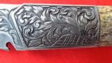 VINTAGE ~ BEN SHOSTLE ENGRAVED ~ (MASTER ENGRAVER)CUSTOM TANTODAMASCUS FIXED BLADE / OOSIK HANDLE8.5" SIGNED - 3 of 13