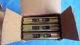 3 FULL BOXES VINTAGE ITALIAN CARCANO AMMO (1) BOX 6.5~1954 & (2) BOXES 7.35 ~1939 WITH STRIPPER CLIPS - 2 of 10