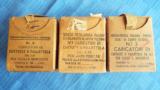 3 FULL BOXES VINTAGE ITALIAN CARCANO AMMO (1) BOX 6.5~1954 & (2) BOXES 7.35 ~1939 WITH STRIPPER CLIPS - 1 of 10