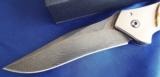 KERSHAW KNIVES / SANTA FE STONEWORKSMAMMOTH TUSKHANDLE KERSHAWDAMASCUS SHALLOT(SPRING ASSIST) (1840 DAM) NEW IN BOX!! - 6 of 7