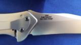 KERSHAW KNIVES / SANTA FE STONEWORKS
MAMMOTH TOOTH ~ MOTHER OF PEARL HANDLE
SHALLOT(SPRING ASSIST) (MOD 1840 ) NEW IN BOX!! - 4 of 7