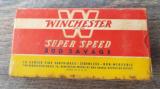 WINCHESTER 300 SAVAGE * VINTAGE*SUPER SPEED RIFLE AMMO 180 GRAIN SOFT POINT (W 3004) - 1 of 9