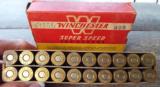 WINCHESTER 300 SAVAGE * VINTAGE*SUPER SPEED RIFLE AMMO 180 GRAIN SOFT POINT (W 3004) - 3 of 9