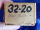 VINTAGE WINCHESTERFULL BOX OF 32-20 EMPTY PRIMED SHELLS (50 SHELLS) EXCELLENT CONDITION!! - 4 of 8
