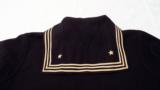 VIETNAM 1968 NAVY JUMPER WITH LIBERTY PATCHES , CUFFS & REBEL FLAG UNDER COLLAR SIZE 38R - 7 of 10