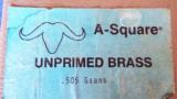 .505 GIBBS UNPRIMED BRASS by A-SQUARE VINTAGE NEW IN BOX!!
- 6 of 6