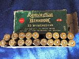 **RARE**
VINTAGE REMINGTON 33 WINCHESTER KLEANBORE AMMO NEARLY FULL (19 CARTRIDGES) 200GR. SOFT POINT~ FACTORY ORIGINAL! - 5 of 7