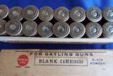 FULL BOX.45 GOV'T BLANKCARTRIGES FOR *GATLING GUN* REMINGTON-UMCSUPER CLEAN! - 2 of 11