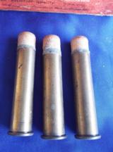 FULL BOX (20 ROUNDS) .45 GOV'T
SHOT~ WOOD TIPPED ~ CENTRAL FIRE CARTRIGES FOR SMOOTHBORE 45-70.by REMINGTON-UMC RARE! - 3 of 12