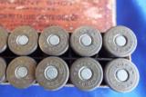 FULL BOX (20 ROUNDS) .45 GOV'T
SHOT~ WOOD TIPPED ~ CENTRAL FIRE CARTRIGES FOR SMOOTHBORE 45-70.by REMINGTON-UMC RARE! - 9 of 12