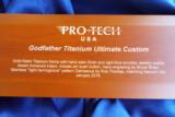 PRO TECH KNIVES ~ GODFATHER // TITANIUM ULTIMATE CUSTOM ~ BRAND NEW IN THE BOX - 9 of 12