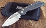 MARFIONE CUSTOM / MICK STRIDER * DOC * Prototype Custom Knife ~ Double Action Ser # 27 ~ Dealer NEW!
(Microtech) - 12 of 12