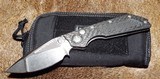 MARFIONE CUSTOM / MICK STRIDER * DOC * Prototype Custom Knife ~ Double Action Ser # 27 ~ Dealer NEW!
(Microtech) - 1 of 12