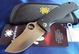 Spyderco large LIONSPY Knife NEW C157GTIP, Elmax Blade G-10 / Titanium - Dealer Item NEW IN POUCH! - 1 of 6