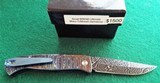 ProTech BREND Ultimate ~ Chad Nichols Moku -Ti Mirror polished
with Carbon Mosaic Damascus - 3 of 12