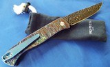 ProTech BREND Ultimate ~ Chad Nichols Moku -Ti Mirror polished
with Carbon Mosaic Damascus - 6 of 12