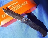 ProTech BREND Ultimate ~ Chad Nichols Moku -Ti Mirror polished
with Carbon Mosaic Damascus - 5 of 12