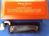 ProTech BREND Ultimate ~ Chad Nichols Moku -Ti Mirror polished
with Carbon Mosaic Damascus - 8 of 12