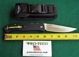 PROTECH BREND AUTO #1 LARGE Size 1140
Knife ~ SOLID BLACK KNURL & SAFETY ~ SATIN BLADE
NIB (Dealer) - 2 of 10