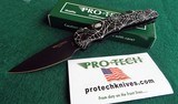 ProTech TR-5 AUTO ~ SPIDER WEB LASER ENGRAVED T503 DLC New in Box (Dealer) - 1 of 12