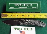 ProTech TR-5 AUTO ~ SPIDER WEB LASER ENGRAVED T503 DLC New in Box (Dealer) - 8 of 12