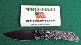 ProTech TR-5 AUTO ~ SPIDER WEB LASER ENGRAVED T503 DLC New in Box (Dealer) - 3 of 12