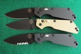 PROTECH STRIDER SnG KNURLED ALUMINUM AUTO KNIVES WITH LOCK & BLACK DLC BLADES New in boxes
(dealer) Multiples available priced each! - 2 of 11