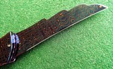 VALLOTTON
CUSTOM
AUTO KNIFE~ DAMASCUS / MOTHER OF PEARL "ANGEL WING" NEW IN POUCH! **DEALER** - 8 of 12