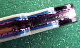 VALLOTTON
CUSTOM
AUTO KNIFE~ DAMASCUS / MOTHER OF PEARL "ANGEL WING" NEW IN POUCH! **DEALER** - 9 of 12