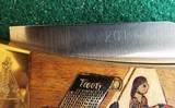 1992 CASE XX USA CUSTOM 59LKNIFE "PEACE PIPE" INDIAN THEMED INLAYS & ENGRAVINGS by SANTA FE STONE WORKS NIB - 10 of 12