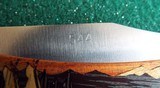 1995 CASE XX USA
59L CUSTOM KNIFE " EXOTIC WAR CANOE" NATIVE
INDIAN THEMED INLAYS & ENGRAVINGS by SANTA FE STONE WORKS - 11 of 11