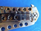DARREL RALPH Design DDR MOAB Hacker 3.5" Flamed Titanium Cleaver Flipper Knife NEW! - 13 of 13