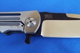 DARREL RALPH DDR Custom Carbon fiber DOMINATOR 3.5 VENTILATOR Flipper Knife NEW - 5 of 11