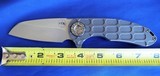 CURTISS CUSTOM KNIVES
F3 Medium Frame Lock Knife Milled Titanium ~ Flamed Pivot
NEW authorized DEALER - 8 of 8