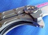 CURTISS CUSTOM KNIVES
F3 Medium Frame Lock Knife Milled Titanium ~ Flamed Pivot
NEW authorized DEALER - 6 of 8
